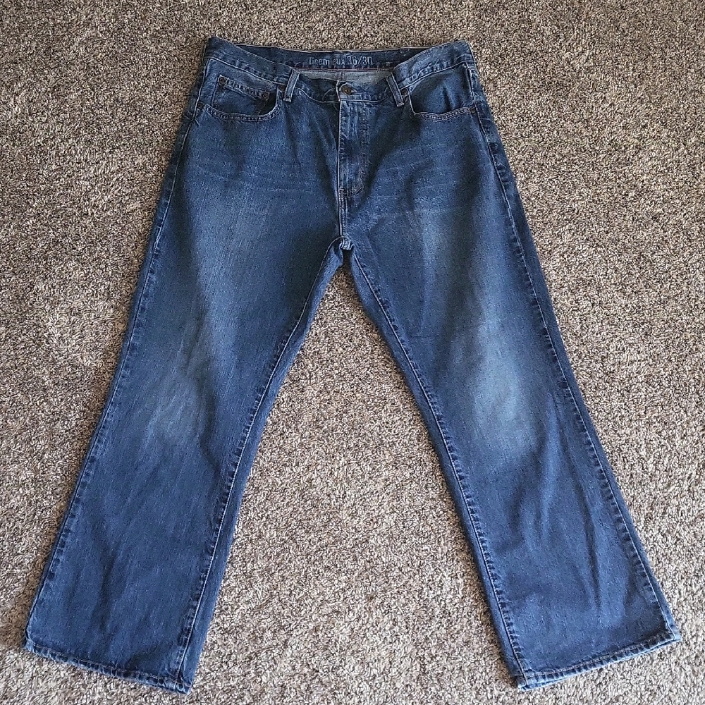 Daniel Cremieux Blue Relaxed Bootcut Jeans Medium Wash